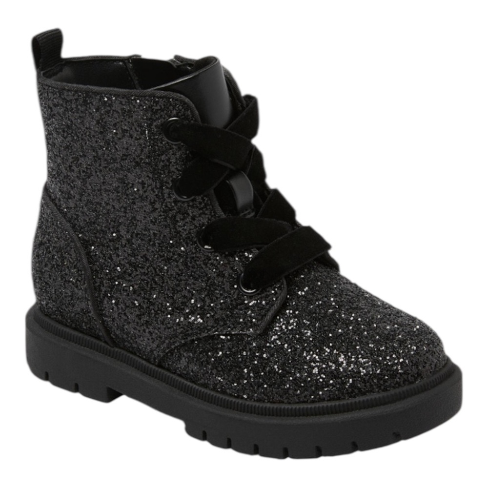 EUC Cat & Jack™ Toddler Girls' Khloe Ankle Boots - Black 10T